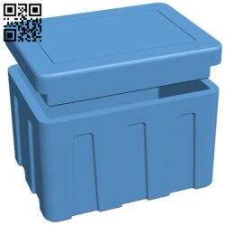 Mini Cooler Box H010958 file stl free download 3D Model for CNC and 3d printer