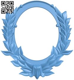 Mirror frame pattern T0003080 download free stl files 3d model for CNC wood carving