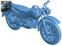 Motorbike H010771 file stl free download 3D Model for CNC and 3d printer