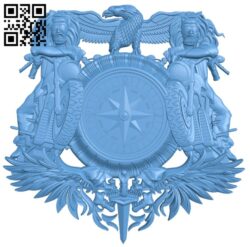 Motorcycle star icon T0003094 download free stl files 3d model for CNC wood carving