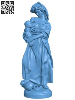 Neapolitan mother H010710 file stl free download 3D Model for CNC and 3d printer