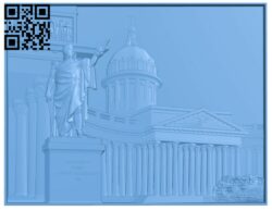 Painting of the Kazan church T0003143 download free stl files 3d model for CNC wood carving