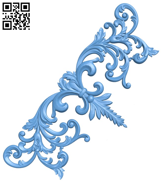 Pattern decor design T0003144 download free stl files 3d model for CNC wood carving