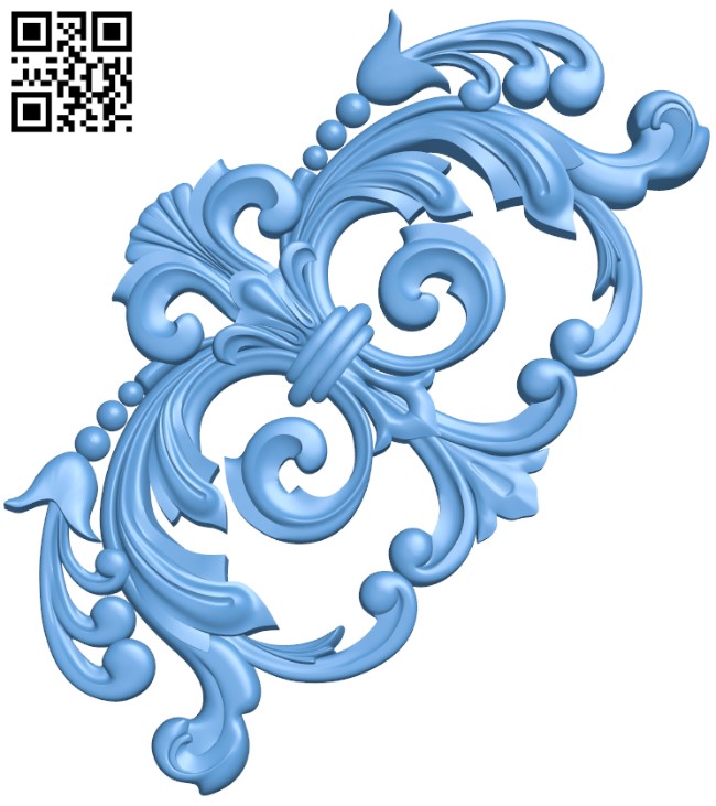 Pattern decor design T0003258 download free stl files 3d model for CNC wood carving