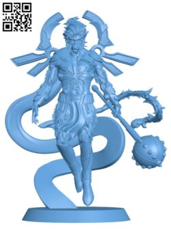 Pavanputra Hanuman – Son of Wind God H010778 file stl free download 3D Model for CNC and 3d printer