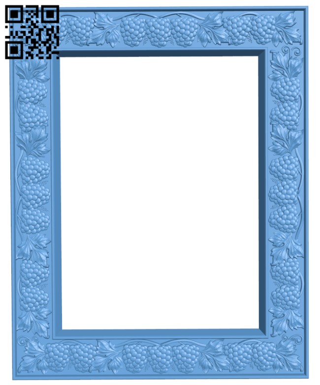 Picture frame or mirror T0003014 download free stl files 3d model for CNC wood carving