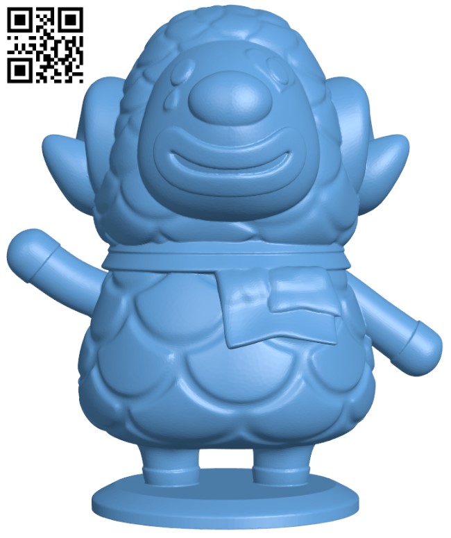 Pietro from Animal Crossing H010890 file stl free download 3D Model for CNC and 3d printer