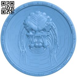 Predator painting T0003164 download free stl files 3d model for CNC wood carving