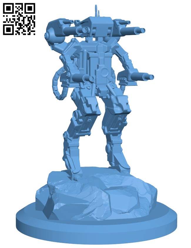 Robot T-42 H010833 file stl free download 3D Model for CNC and 3d printer