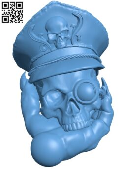 Skull H010732 file stl free download 3D Model for CNC and 3d printer