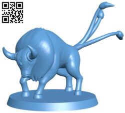 Tauros – Pokemon H010746 file stl free download 3D Model for CNC and 3d printer