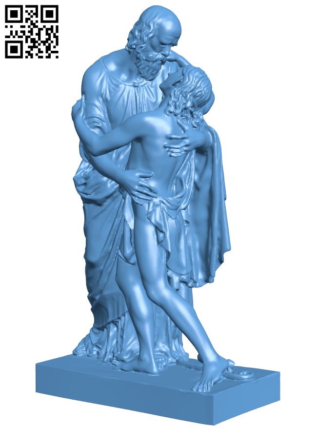 The Prodigal Son at The Collection, Lincoln H010748 file stl free download 3D Model for CNC and 3d printer