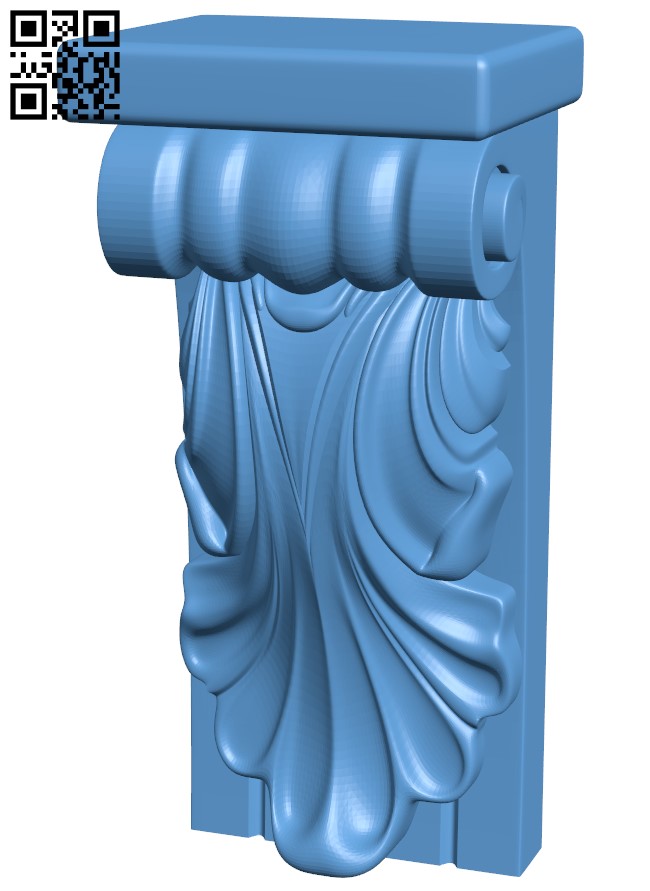Top of the column T0003088 download free stl files 3d model for CNC wood carving