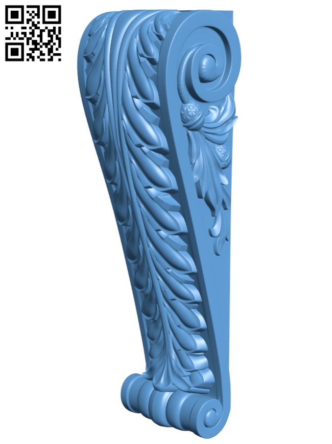 Top of the column T0003234 download free stl files 3d model for CNC wood carving
