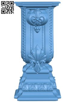 Top of the column T0003238 download free stl files 3d model for CNC wood carving