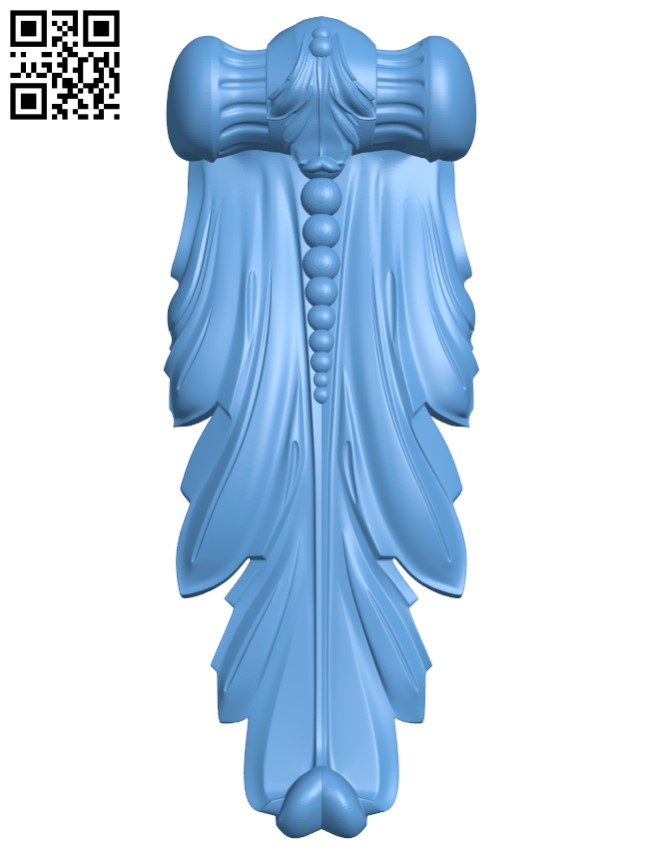 Top of the column T0003260 download free stl files 3d model for CNC wood carving