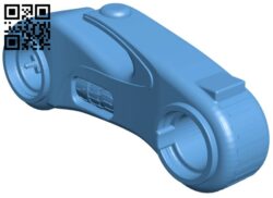 Tron bike H010826 file stl free download 3D Model for CNC and 3d printer