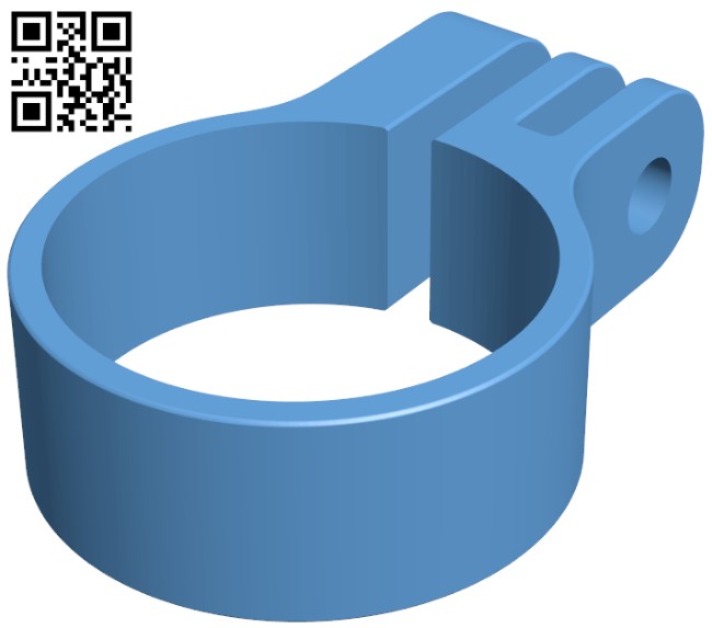 Tube Mount H010811 file stl free download 3D Model for CNC and 3d printer