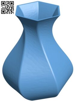 Twisty Vase H010814 file stl free download 3D Model for CNC and 3d printer