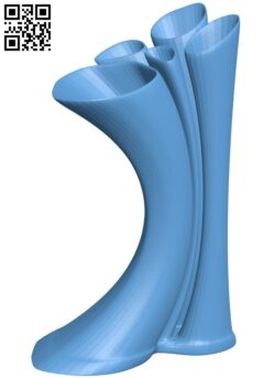 Vase H010827 file stl free download 3D Model for CNC and 3d printer