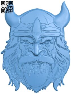 Viking mask T0003005 download free stl files 3d model for CNC wood carving
