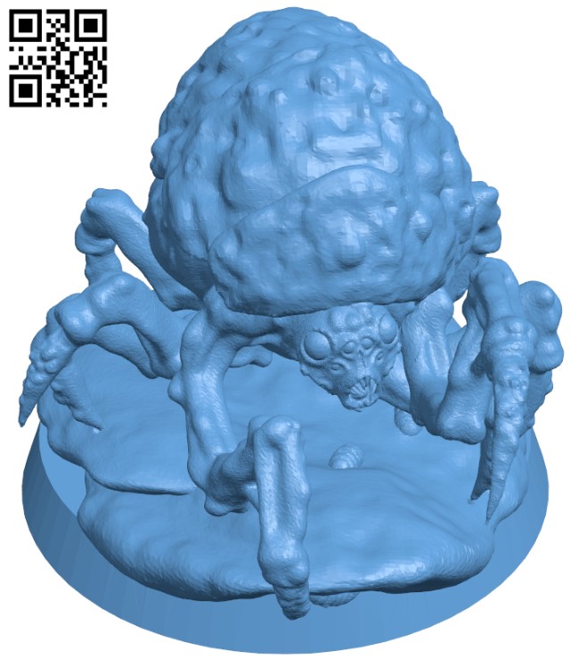 Alien bug H010982 file stl free download 3D Model for CNC and 3d printer