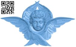 Angel pattern T0003321 download free stl files 3d model for CNC wood carving