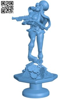 Arcade Miss Fortune H010983 file stl free download 3D Model for CNC and 3d printer