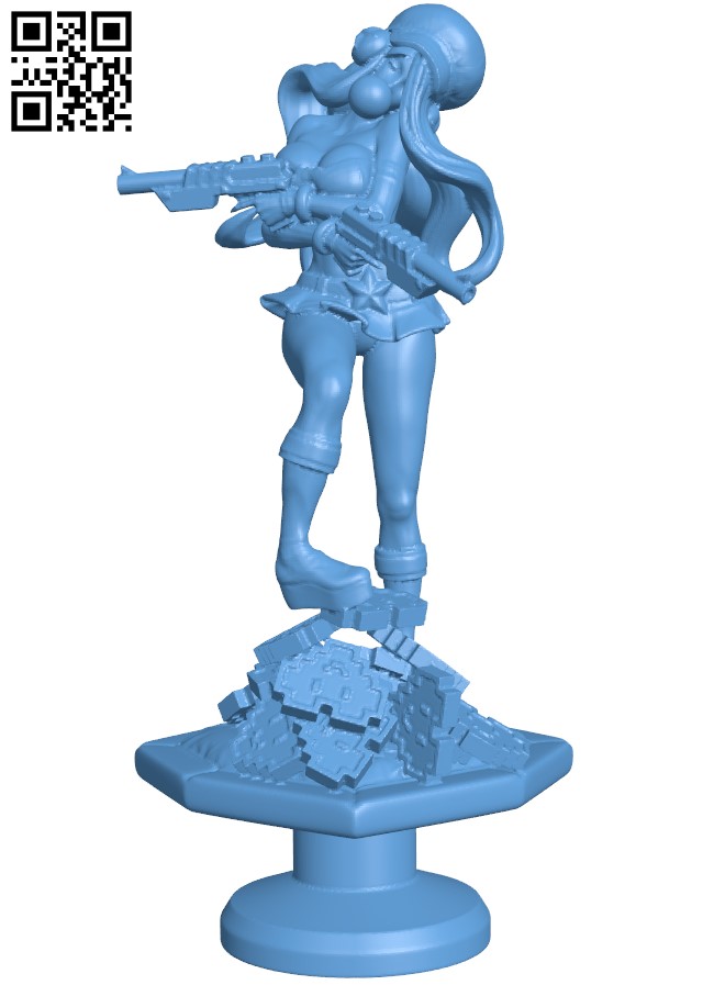 Arcade Miss Fortune H010983 file stl free download 3D Model for CNC and 3d printer H010983 file stl free download 3D Model for CNC and 3d printer