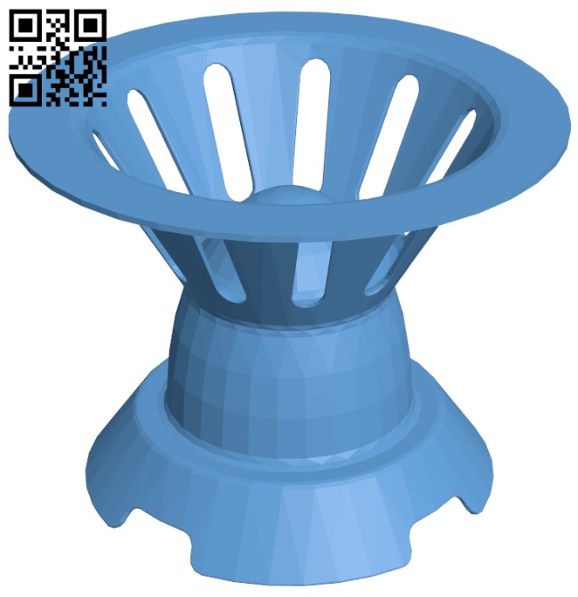Ash cup H011186 file stl free download 3D Model for CNC and 3d printer