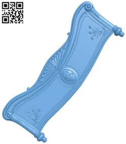 Bed frame pattern T0003403 download free stl files 3d model for CNC wood carving