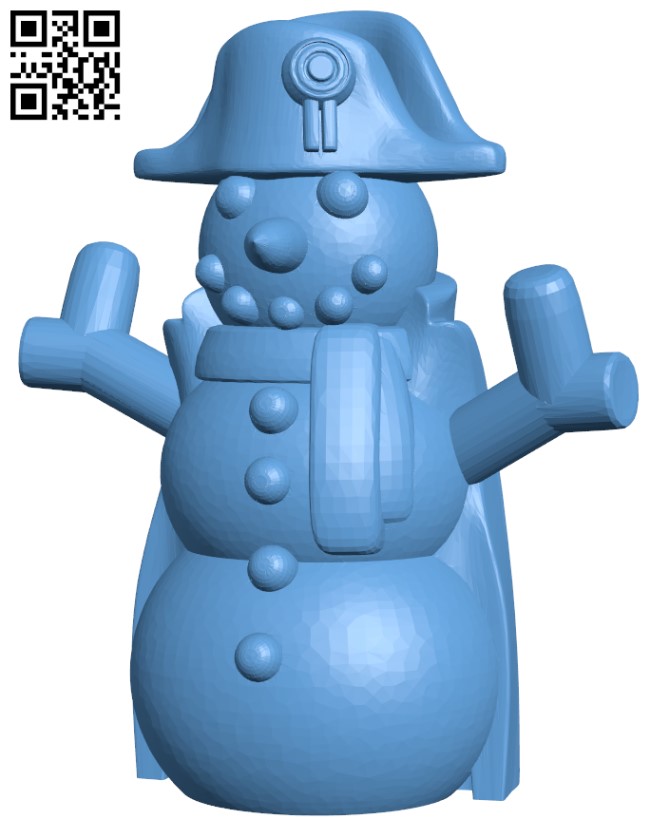 Caporal Frosty H011007 file stl free download 3D Model for CNC and 3d printer