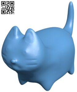 Cat H011108 file stl free download 3D Model for CNC and 3d printer