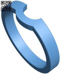 D Ring H011008 file stl free download 3D Model for CNC and 3d printer