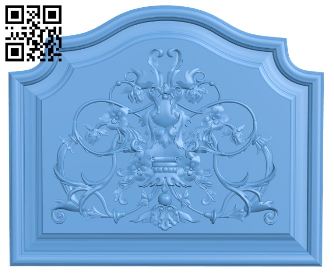 Door frame pattern T0003288 download free stl files 3d model for CNC wood carving