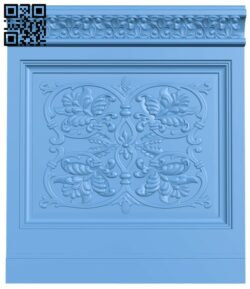 Door frame pattern T0003325 download free stl files 3d model for CNC wood carving