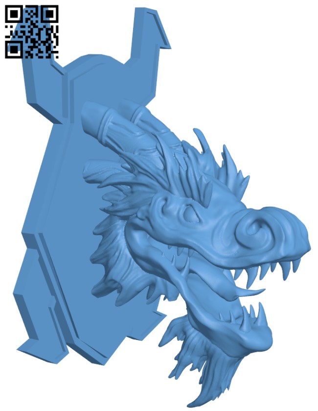 Dragon Coat Hanger H011118 file stl free download 3D Model for CNC and 3d printer
