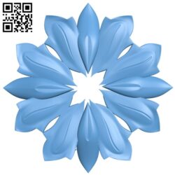 Flower pattern T0003291 download free stl files 3d model for CNC wood carving