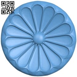 Flower pattern T0003381 download free stl files 3d model for CNC wood carving