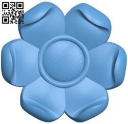 Flower pattern T0003382 download free stl files 3d model for CNC wood carving