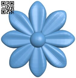 Flower pattern T0003483 download free stl files 3d model for CNC wood carving