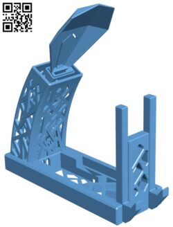Lamp – Phone stand H011166 file stl free download 3D Model for CNC and 3d printer