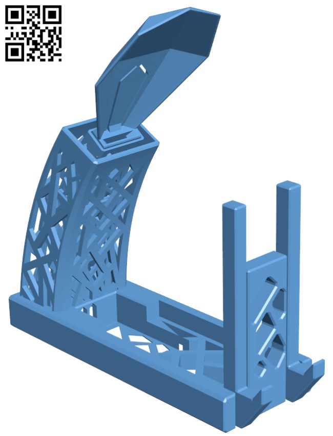 Lamp - Phone stand H011166 file stl free download 3D Model for CNC and 3d printer