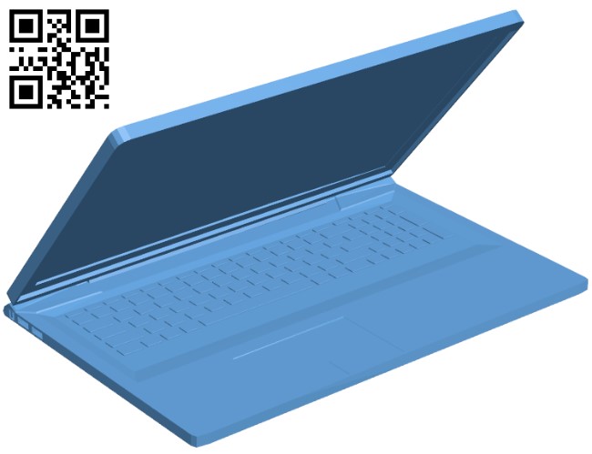 Laptop H011028 file stl free download 3D Model for CNC and 3d printer