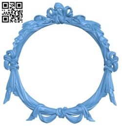 Mirror frame pattern T0003462 download free stl files 3d model for CNC wood carving