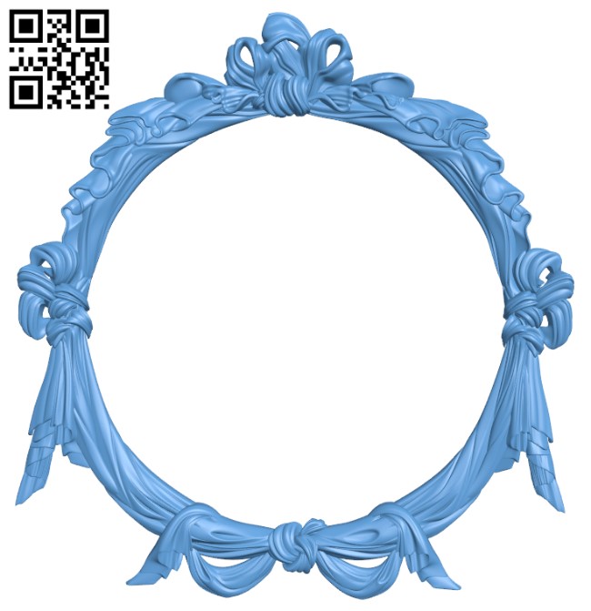 Mirror frame pattern T0003462 download free stl files 3d model for CNC wood carving