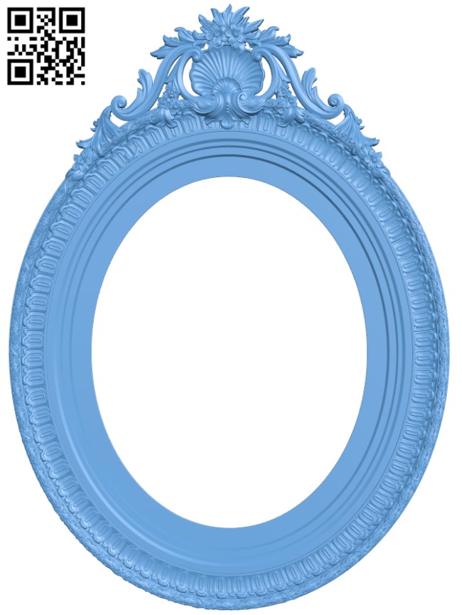 Mirror frame pattern T0003484 download free stl files 3d model for CNC wood carving