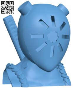Ninja H011132 file stl free download 3D Model for CNC and 3d printer