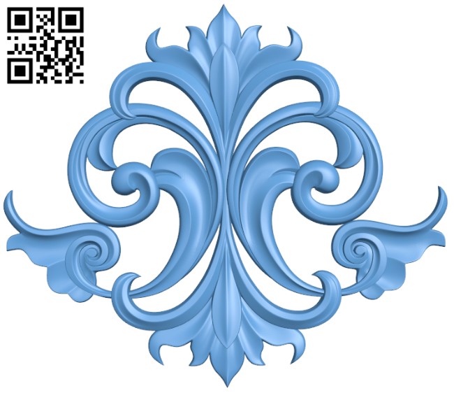 Pattern decor design T0003265 download free stl files 3d model for CNC wood carving