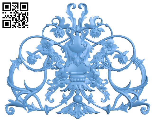 Pattern decor design T0003293 download free stl files 3d model for CNC wood carving